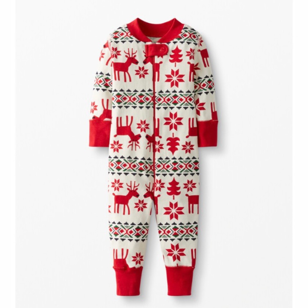 Hanna Andersson•Dear Deer Sleeper PJs•Size 90 or 3T